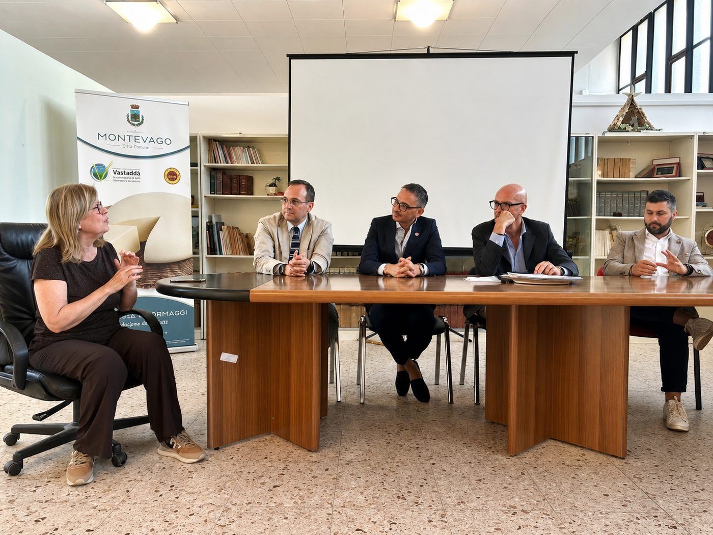 Montevago: i relatori al tavolo