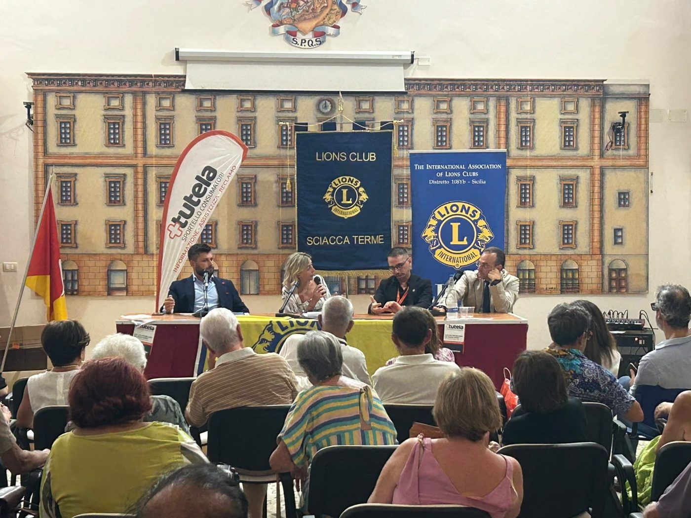 Sciacca: l'incontro con il Lions Club Sciacca Terme